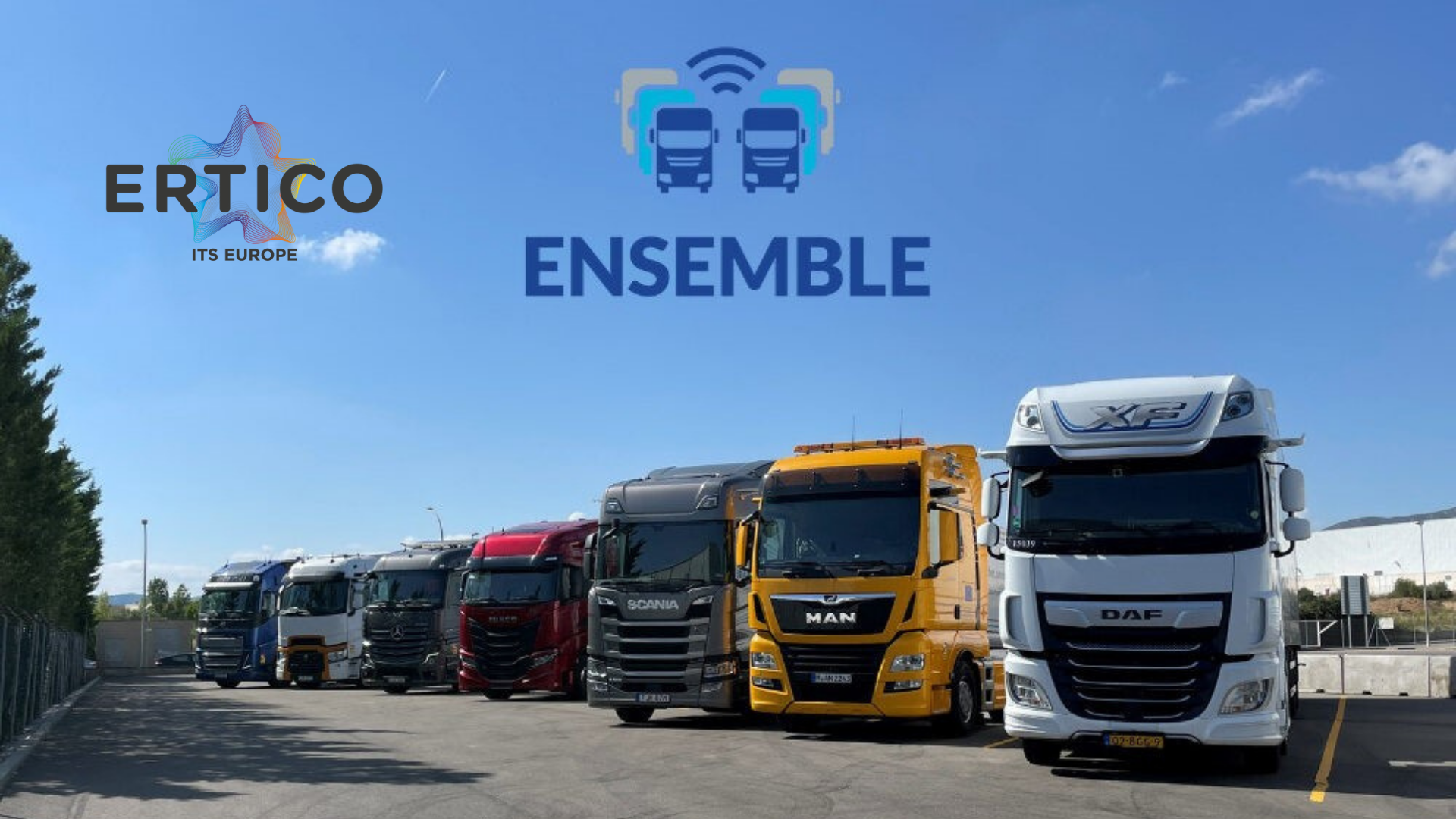 ENSEMBLE project: the new frontier of multi-brand truck platooning